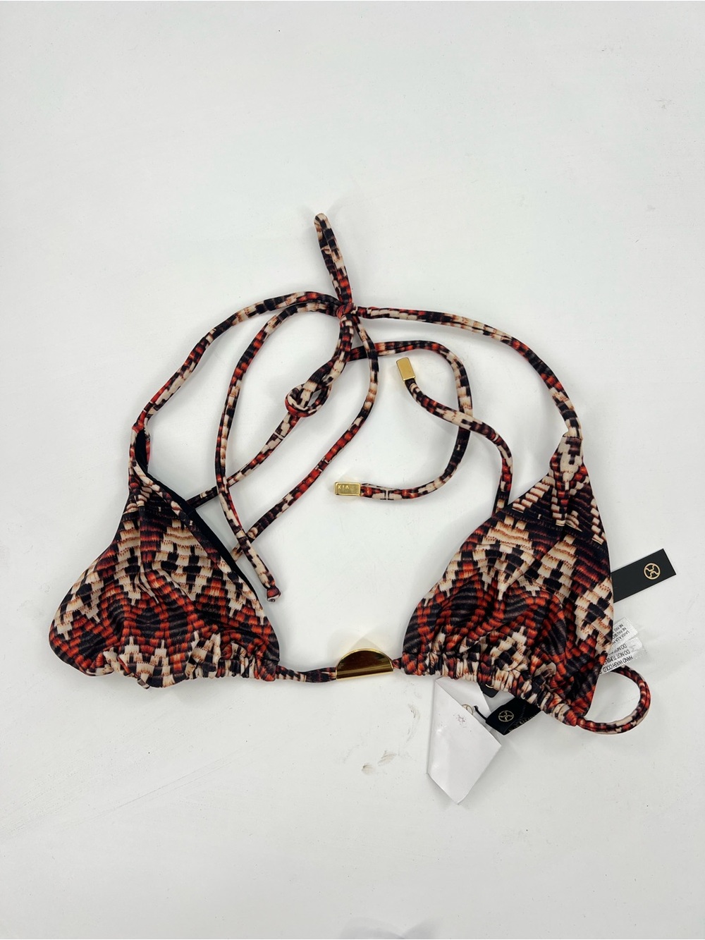 NWT vix by paula hermanny page tri top multi Size Medium